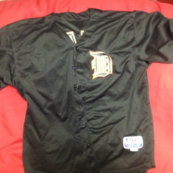 MLB Detroit Tigers Fielder  jersey - Picture 1 of 3